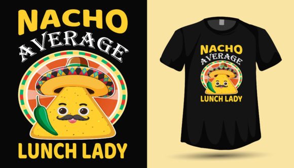 Cinco De Mayo Launch Lady: Graphics & T-Shirt Designs