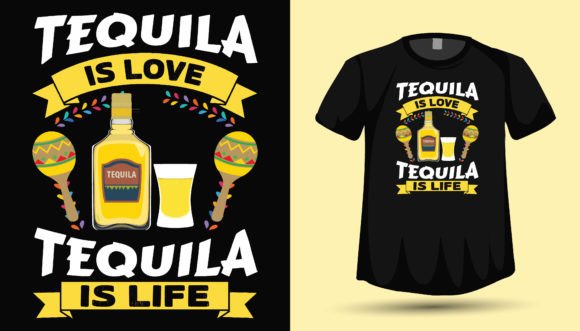Cinco De Mayo Tequila Lover Tshirt Graphics