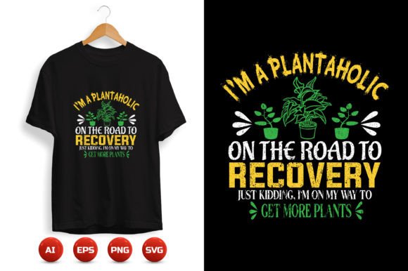 Gardening T-shirt Design 39: Graphics & Print Templates