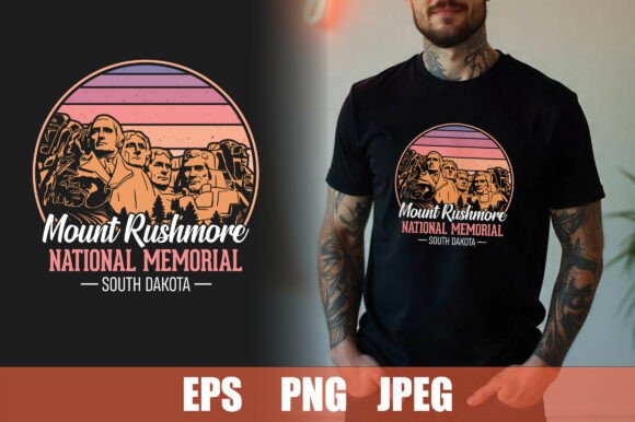 Mount Rushmore National Memorial T Shirt Graphics