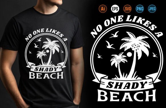 Summer T-Shirt Design Vector Graphics