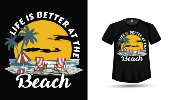 Summer Tshirt Design Vector and PNG File: Graphics for Real T-Shirt Designs
