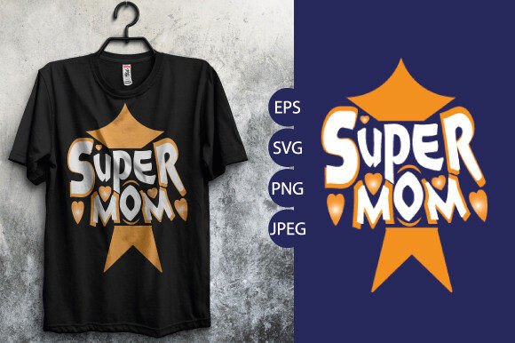 Super Mom Graphics & Print Templates