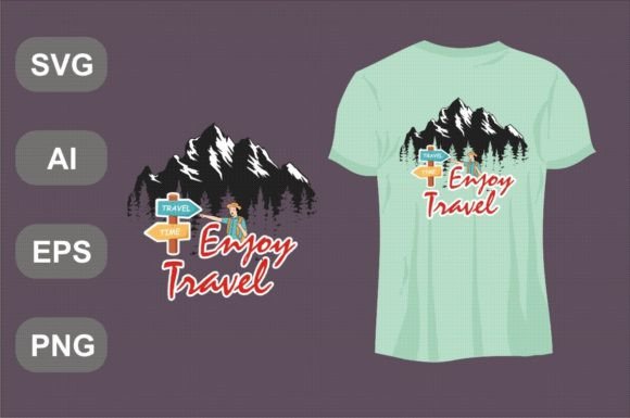 Travel Tee Shirt Design: Graphics for Creative Crafting